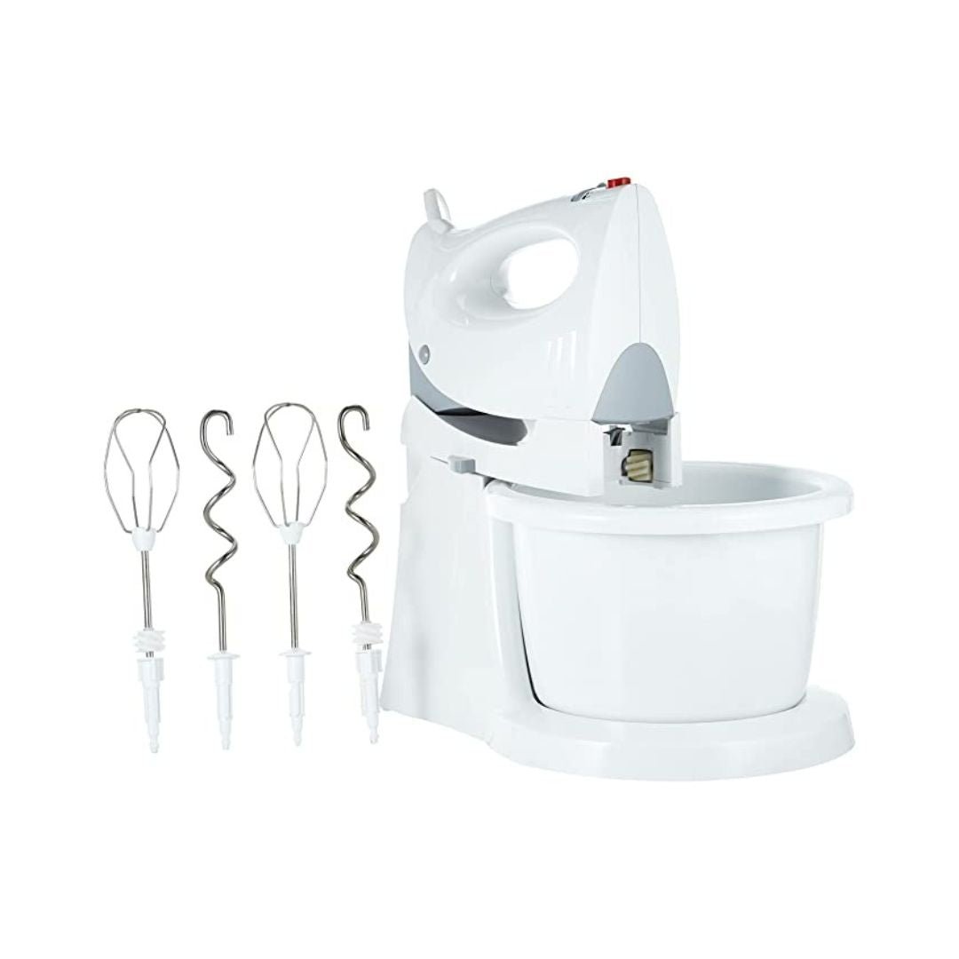 Bosch Hand Mixer 350-Watt with Rotating Bowl (White)