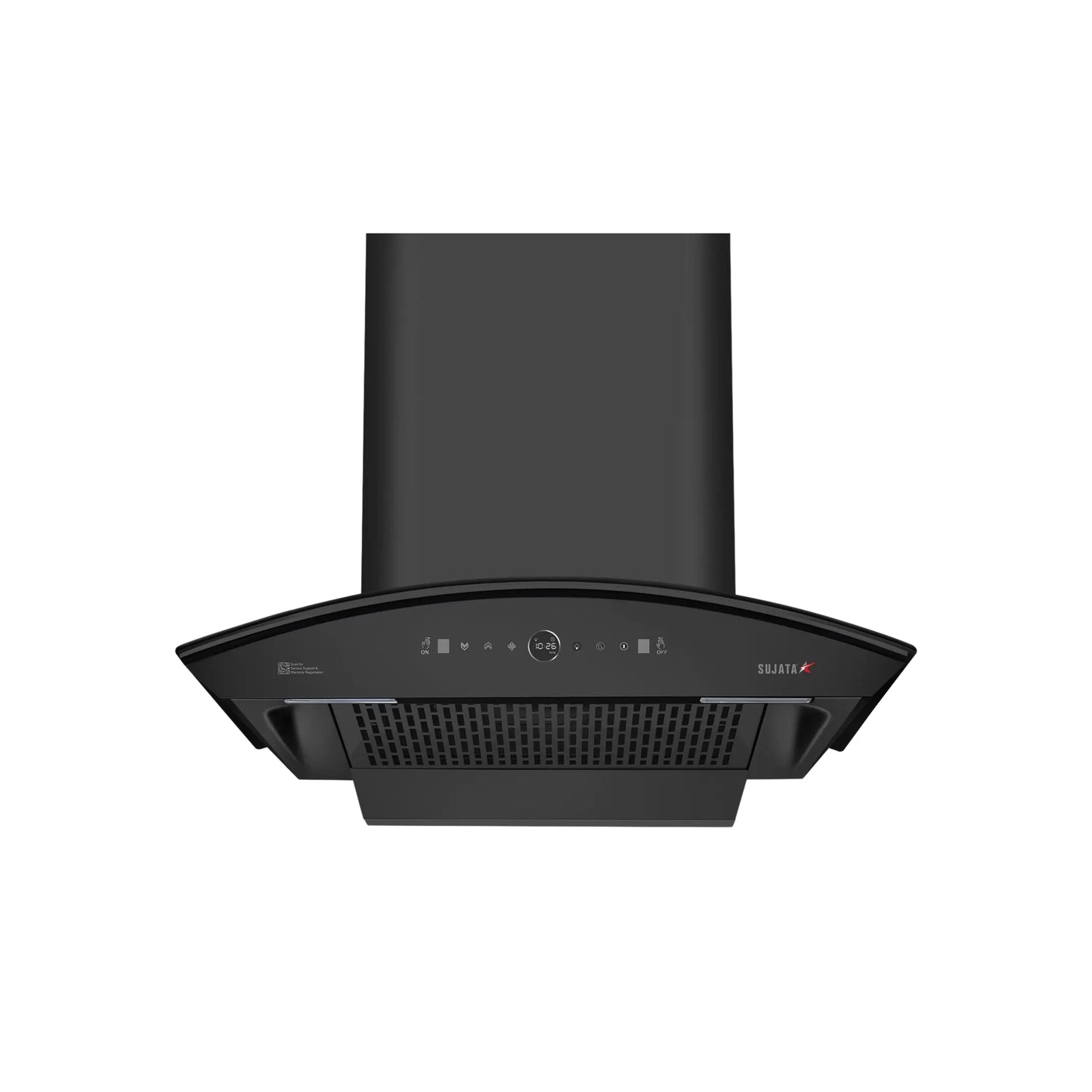 Sujata Ruby Kitchen Chimney | Heavy Duty Auto Clean Chimney with Powerful Suction for Smoke & Oil-Free Cooking |