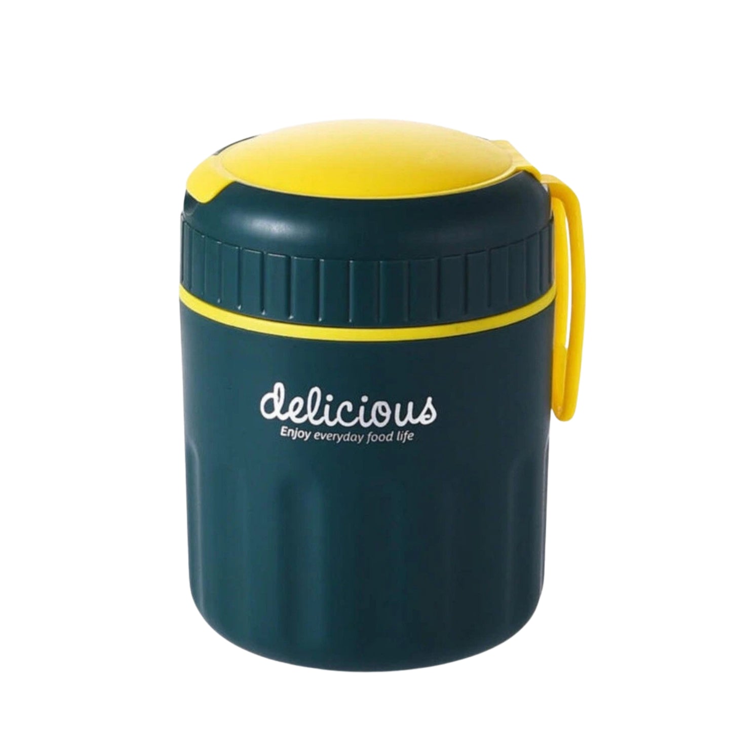 Vacuum Flask Hot & Cold Bottle Food Jar | 300 ml | Green | Double Jar |