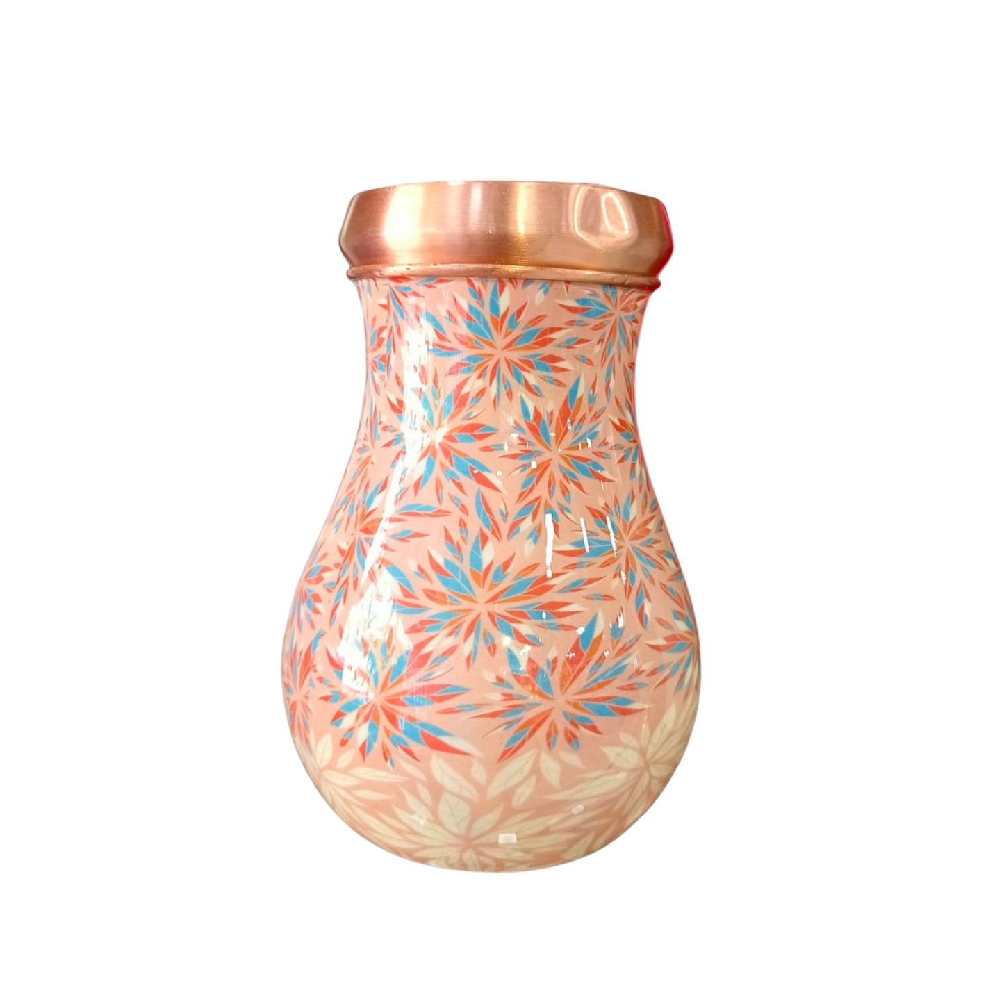 Buy Pipal Rajwadi Petal Spin Copper Mug | 850 ml | Durable |