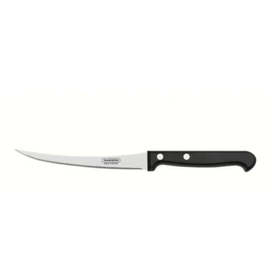 Tramontina Ultracorte Tomato Knife | Stainless Steel Serrated Knife | Antimicrobial Handle | Dishwasher Safe | 5-Year Warranty |