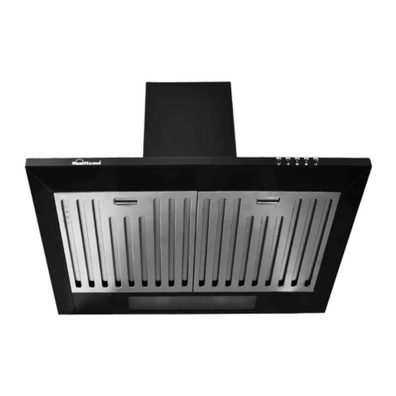 Sunflame NOVA 60 BK BF 1000CMH Stainless Steel Black Finish Kitchen Chimney