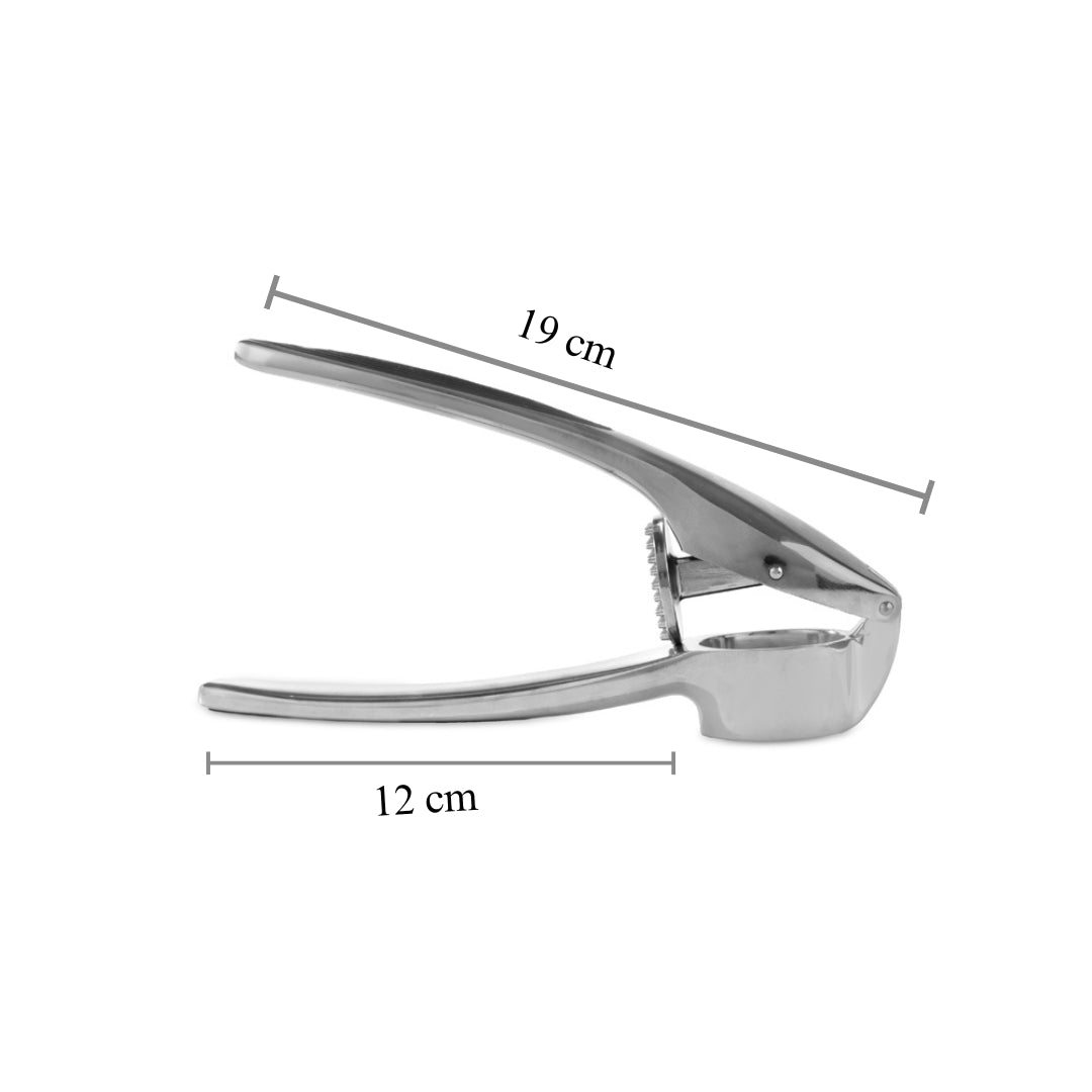Stainless Steel Garlic Press | Silver |
