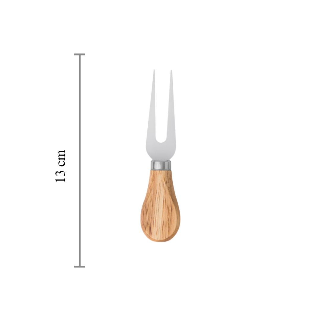 Cheese/Fruit Wooden Board with Knife Attachments