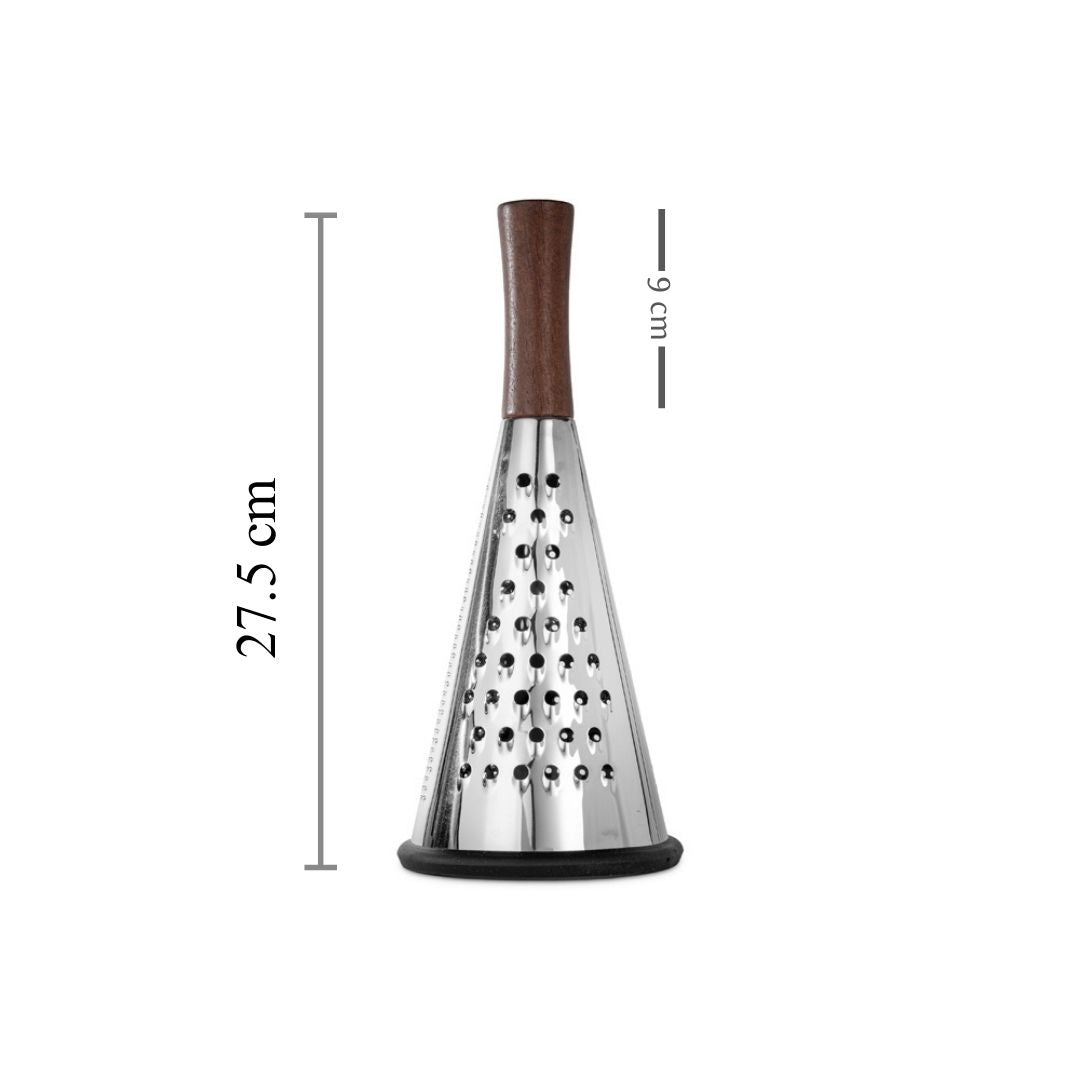 Stainless Steel 3 Sided Cone Grater | Fine Grating |