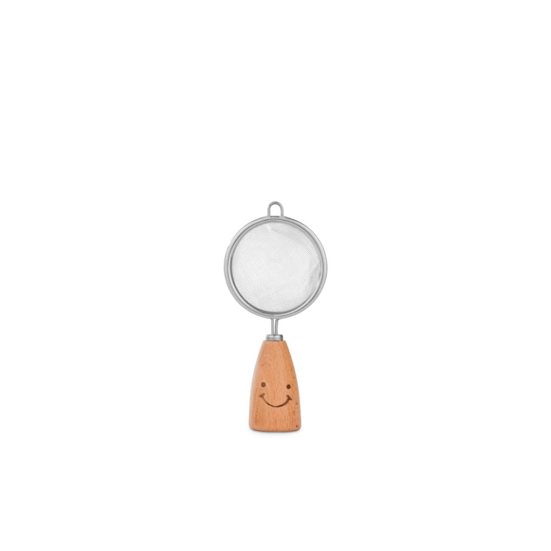 Stainless Steel Tea Strainer | Wooden Handle |