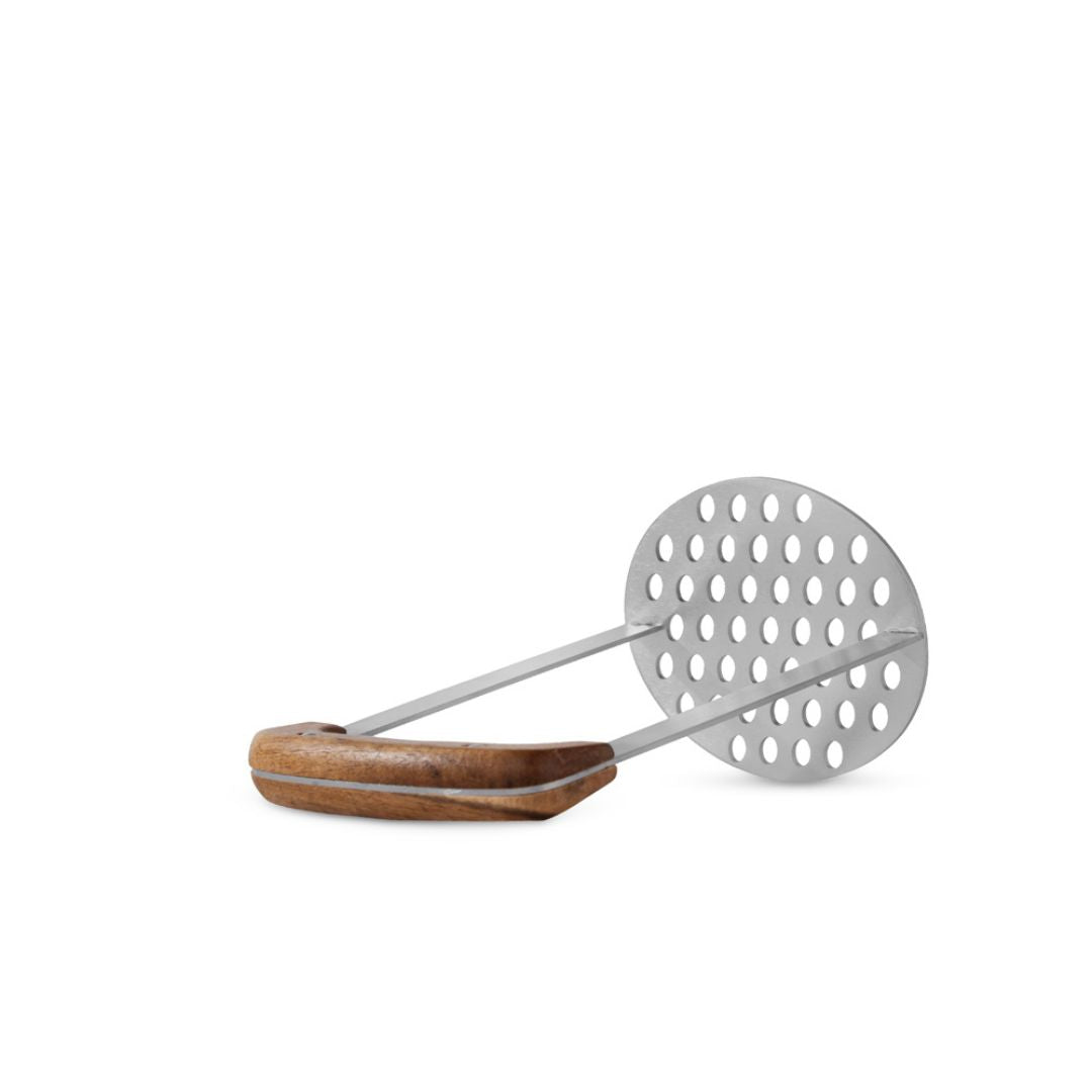 Buy Stainless Steel Wooden Handle Potato Masher