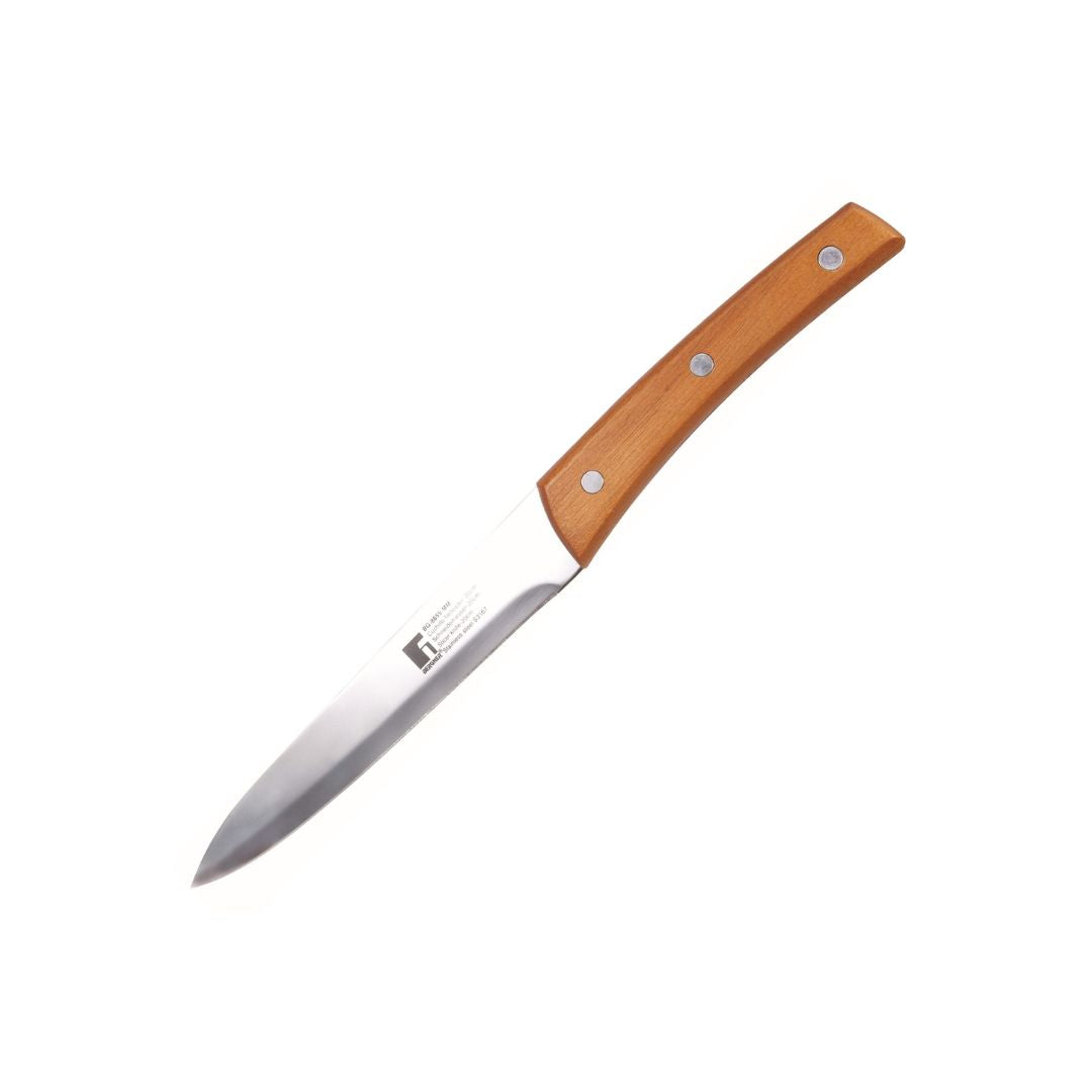 Bergner 1 Pc Natural Stainless Steel Slicer Knife