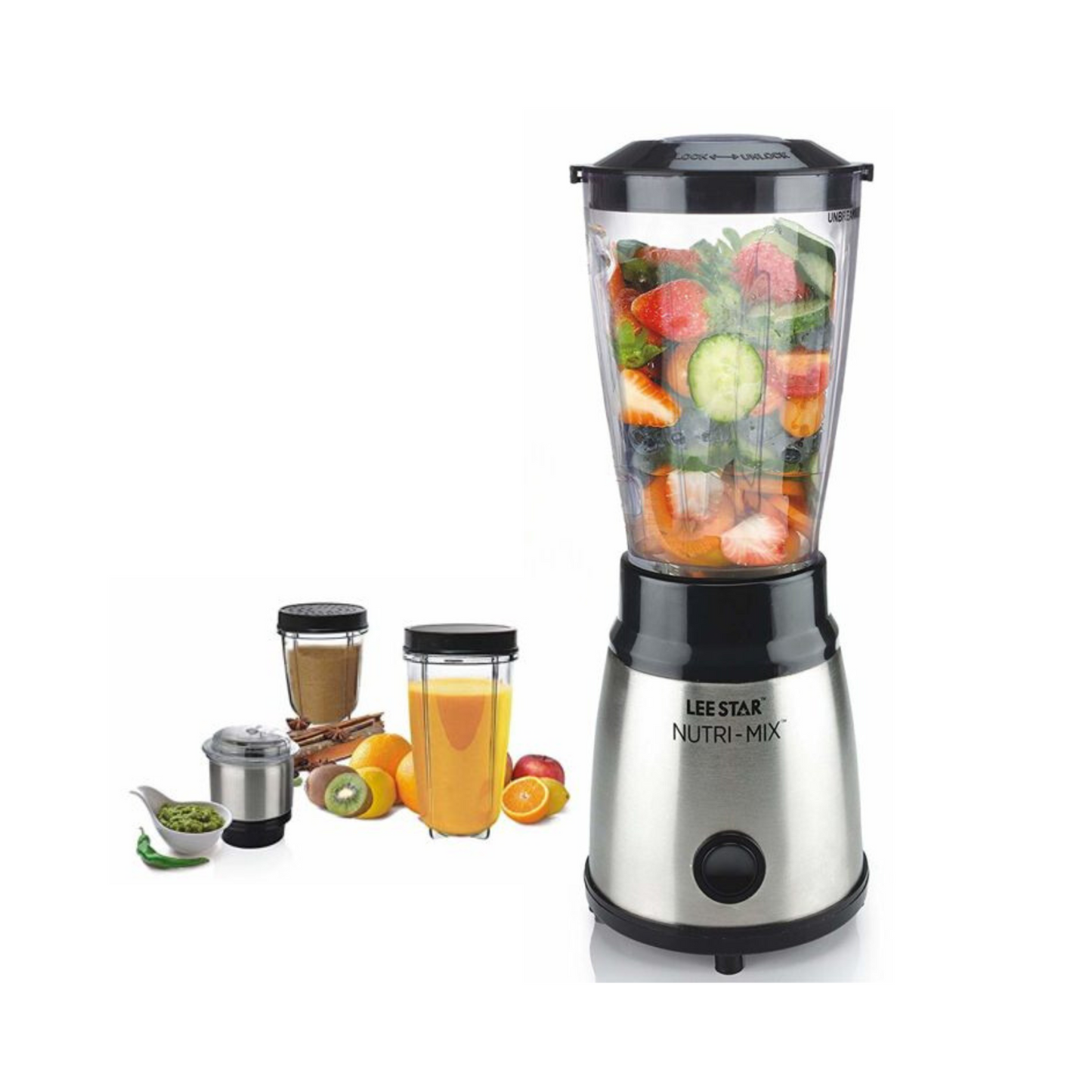 Lee-Star Nutrimix Plus Mixer Grinder 400 W Mixer Grinder