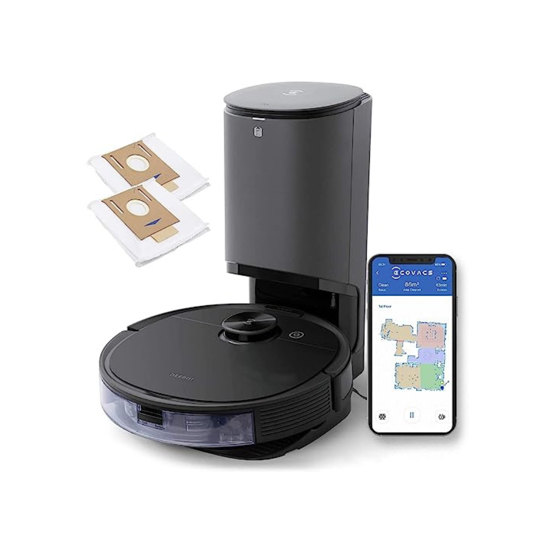 ECOVACS Deebot N8 Pro+ Robot Vacuum and Mop Cleaner