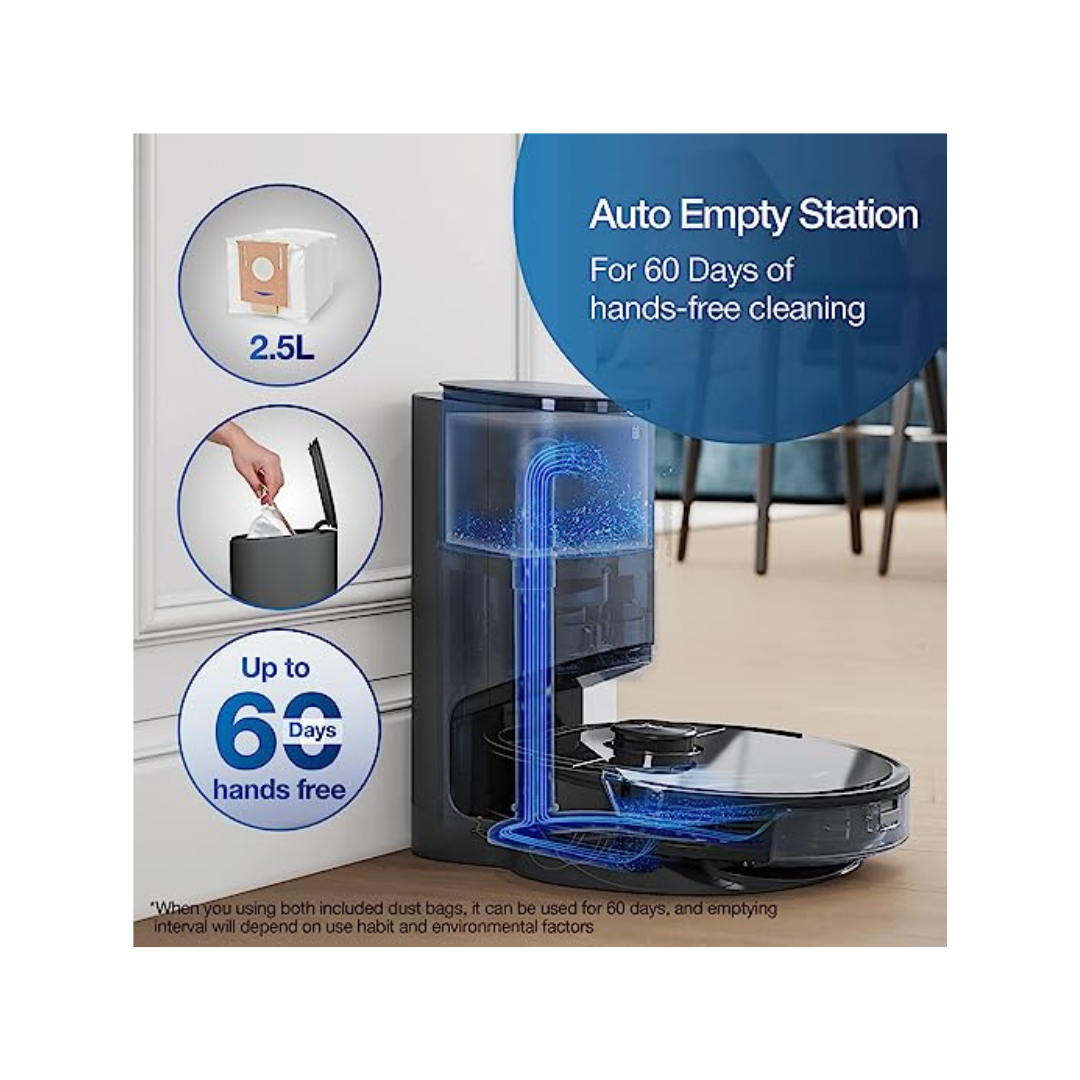 ECOVACS Deebot N8 Pro+ Robot Vacuum and Mop Cleaner