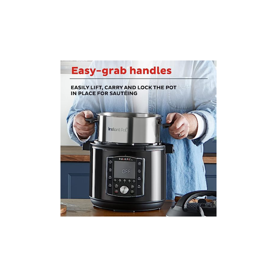 Instant Pot Pro | 6 Litre | Black