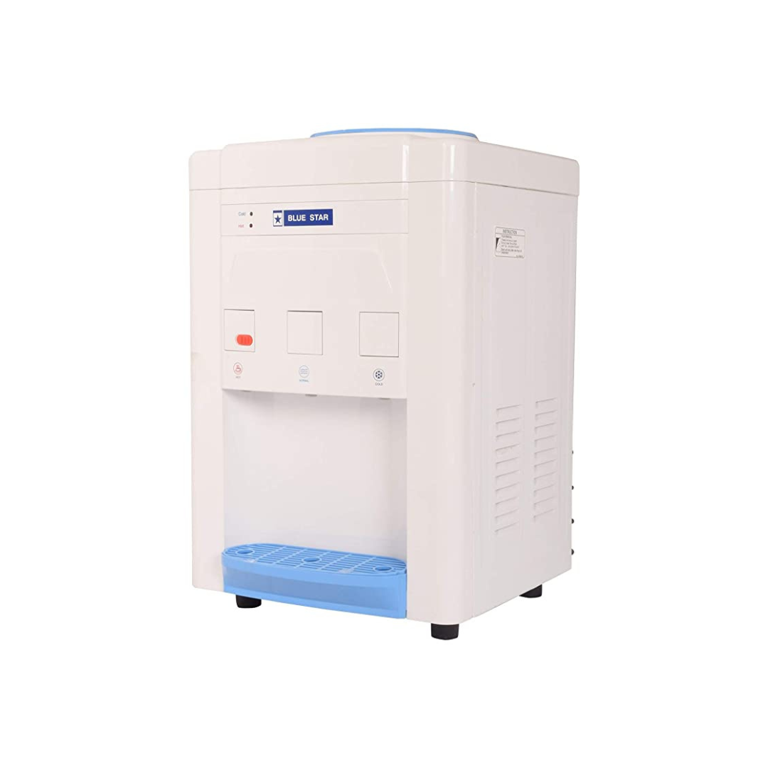 Table top Bottle water dispenser| Blue Star| Hot & Cold and normal water| Product Dimensions :10 x 5 x 10 cm