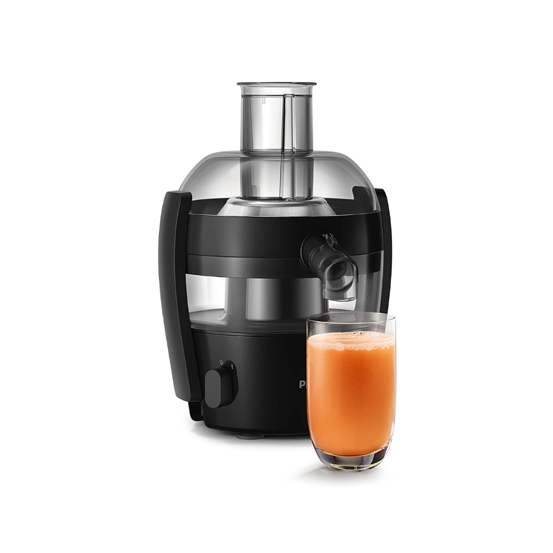 Philips Viva Collection HR1832/00 1.5-Litre400-Watt Juicer (Ink Black)