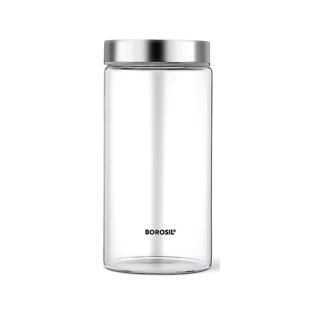 Buy Borosil Endura Air-Tight Glass Jar |1200ml|