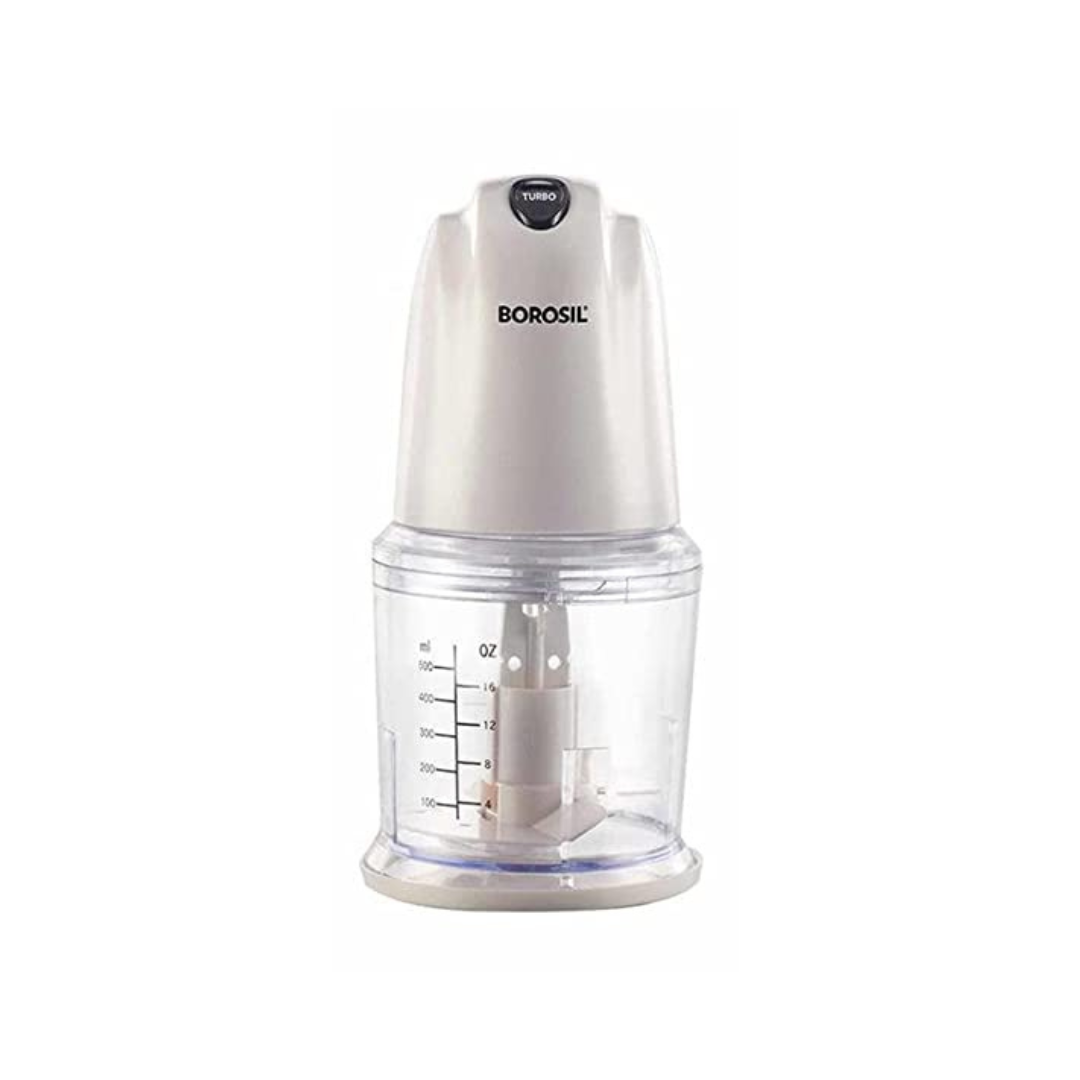Borosil Chef Delite 260-Watt Electric Chopper |White|