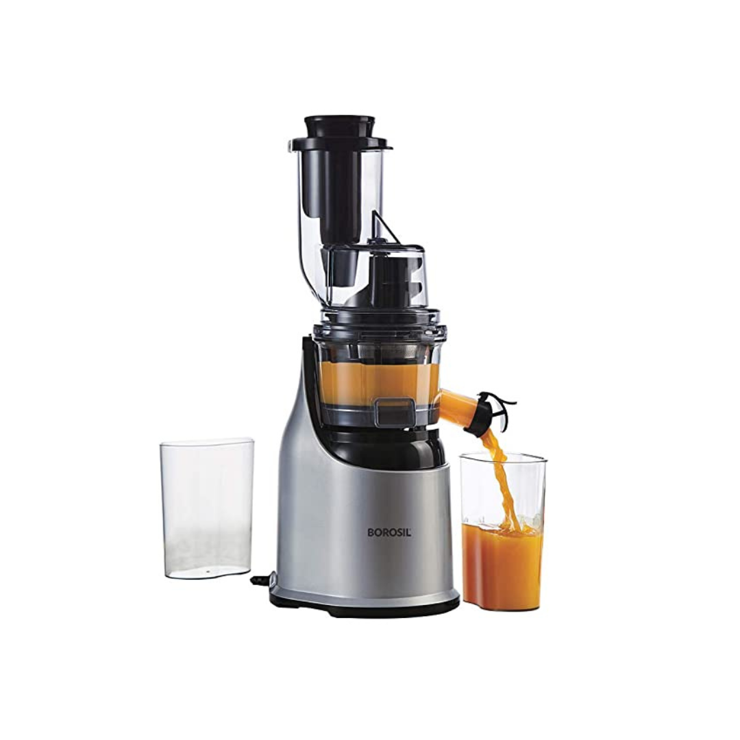 Buy Borosil Portable Health Pro Cold Press Slow Juicer |200W