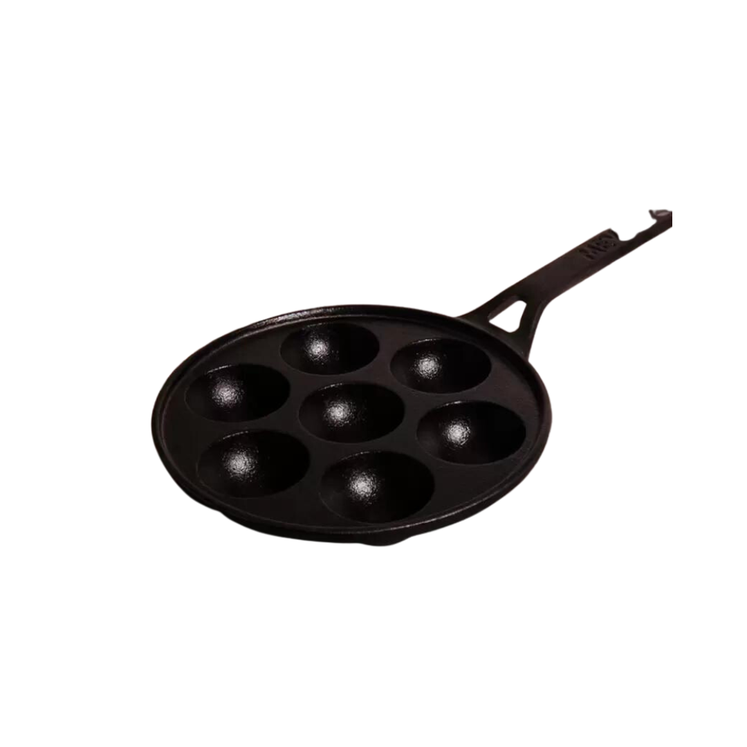 Meyer Pre Seasoned Cast Iron Paniyarakkal , 20cm