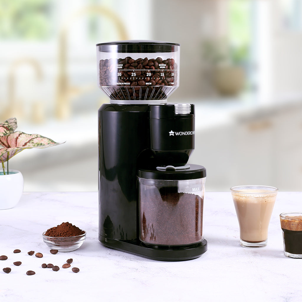 Wonderchef Regalia Coffee Grinder | Grind Coffee Beans | 2 Years Warranty