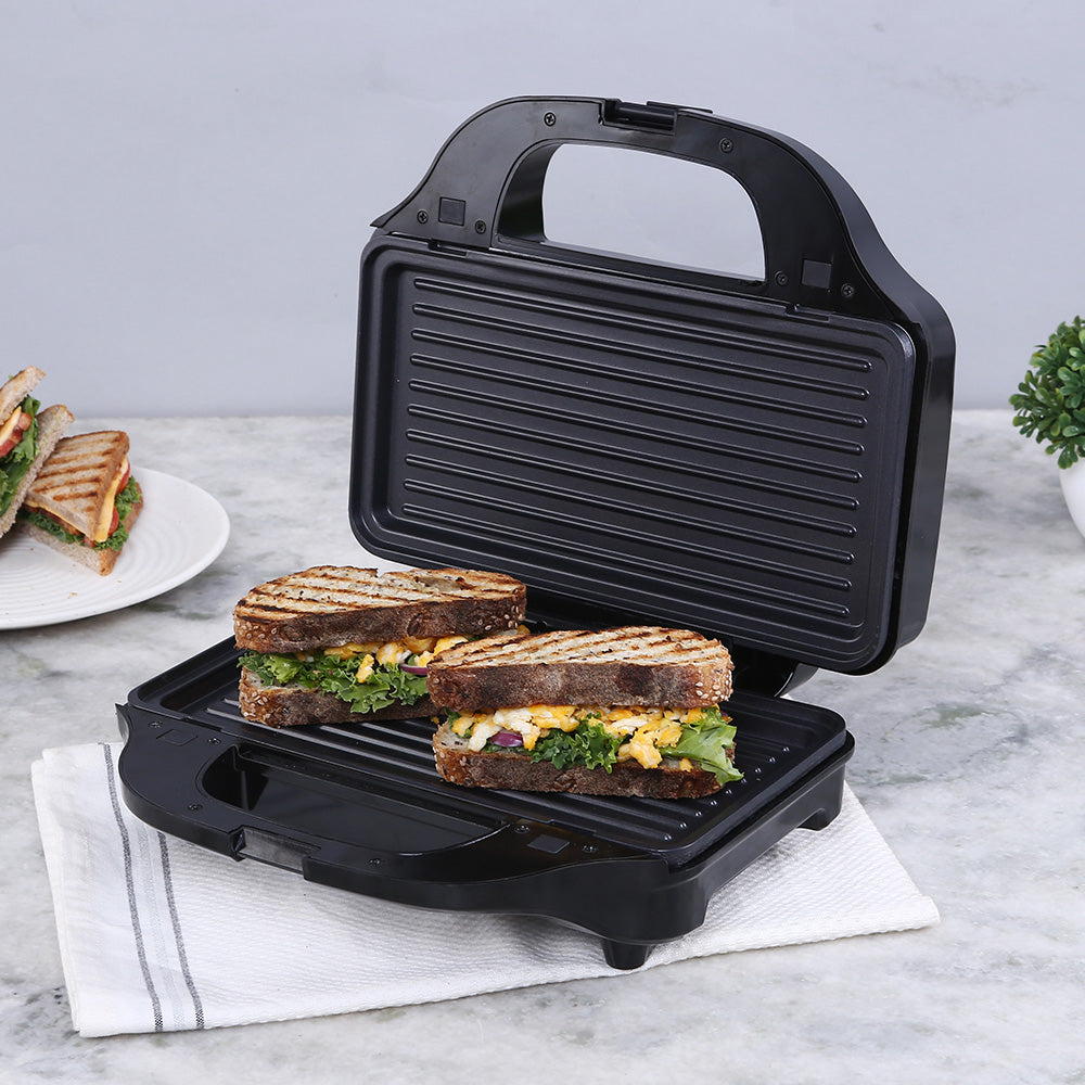 Wonderchef Prato Plus 3 in 1 Grill Sandwich, Grill & Waffle Maker, 900W, 1 Year Warranty