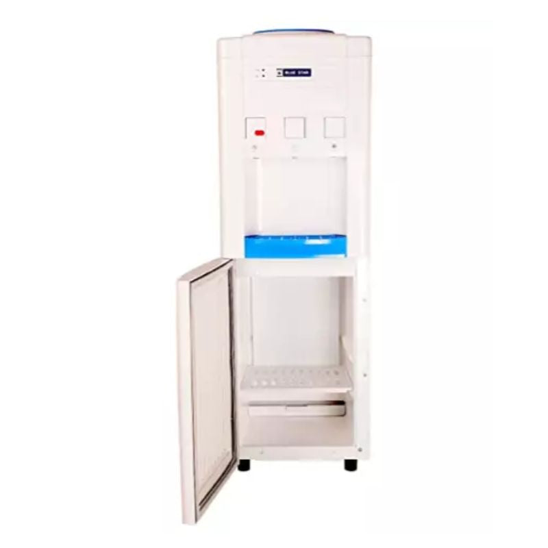 Blue Star Water Dispenser with Refrigerator with cooling cabinet| floor standing |BWD3FMRGA| 2.5 ltr | 3 taps