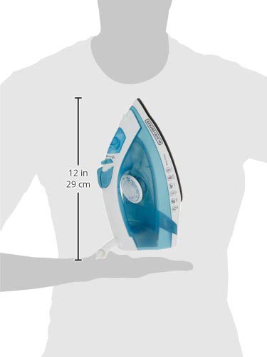 Black + Decker 1600W Vertical Steam Iron | BLUE |