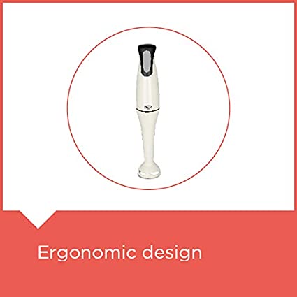 BLACK+DECKER t Hand Blender 200-Watt (White)