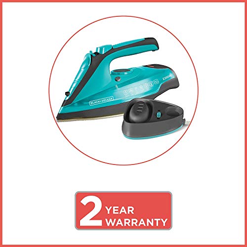 Black+Decker 2200-Watt Cordless Steam Iron Press