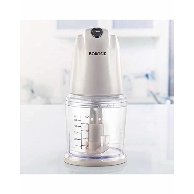 Borosil Chef Delite 260-Watt Electric Chopper |White|