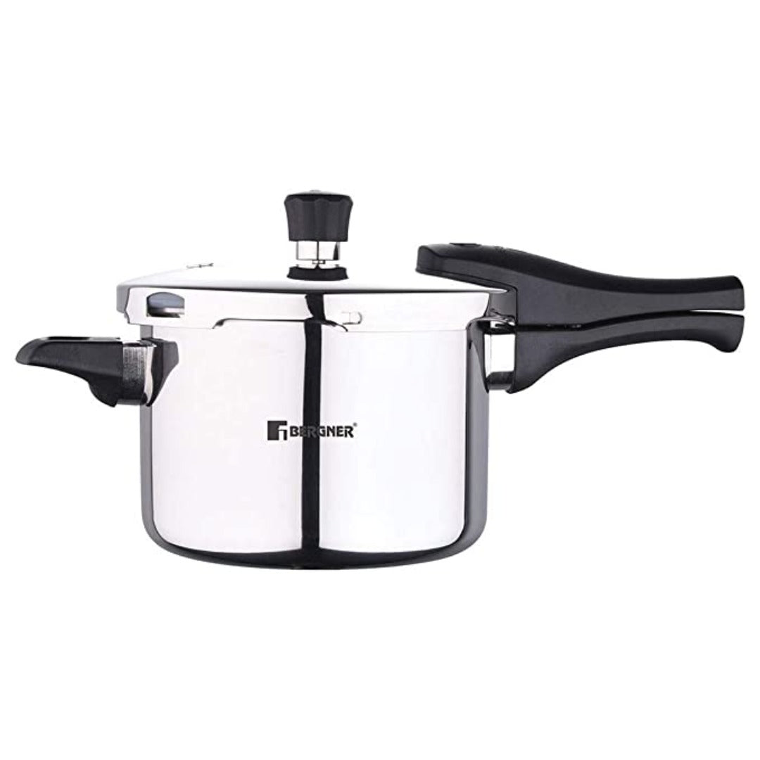 Buy Bergner Tri-ply Pressure Cooker | 5 years Warranty |