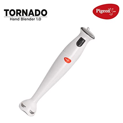 Pigeon Tornado Hand Blender (150 W, White)