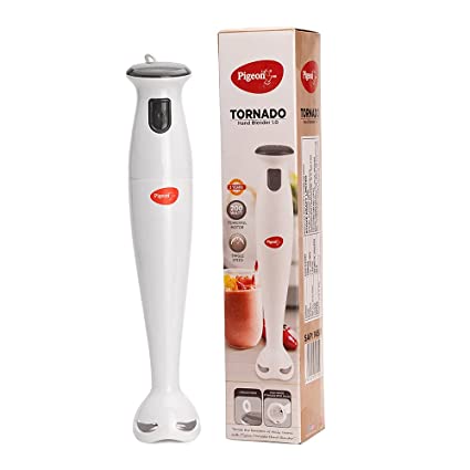 Pigeon Tornado Hand Blender (150 W, White)