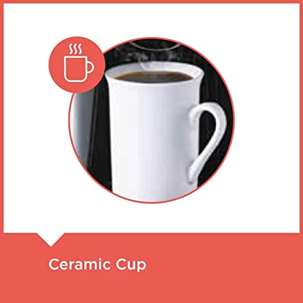 Black + Decker 1-Cup Coffee Maker | Auto Shut Off | Black |