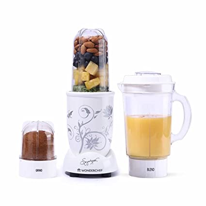 Wonderchef Nutri-blend Mixer, Grinder & Blender 400W