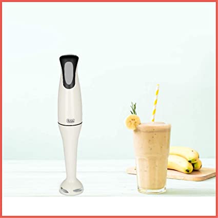 BLACK+DECKER t Hand Blender 200-Watt (White)