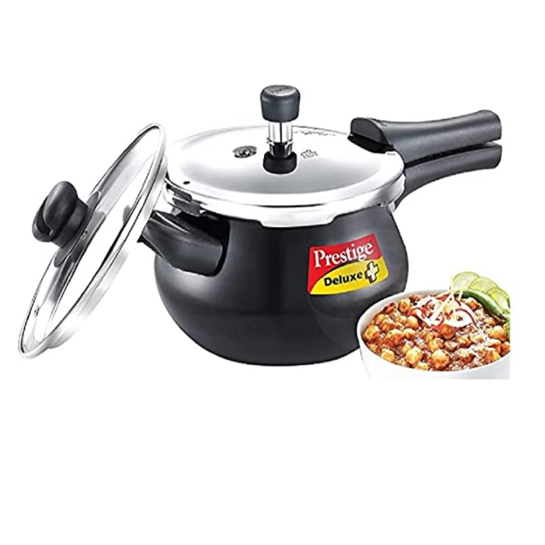 Prestige Deluxe Duo Plus Outer Lid Handi Pressure Cooker
