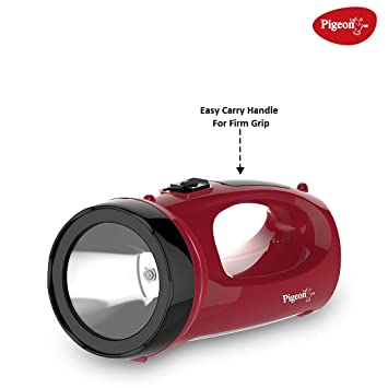 Pigeon Rigel LED Emergency Rechargeable Lamp 900 mAH | Red |