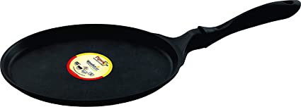 Pigeon Wondercast Non Stick Flat Tawa, 310 mm, black
