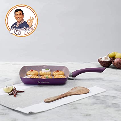 Wonderchef Royal Velvet Aluminium Non-Stick Grill Pan