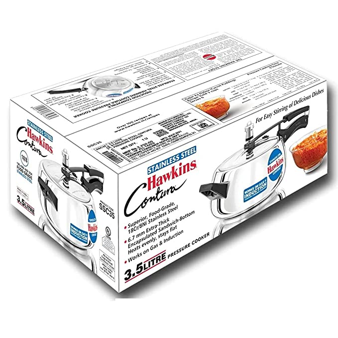 Hawkins Contura Pressure Cooker 3.5 Litre
