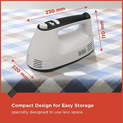 Black+Decker Hand Mixer 300-Watt