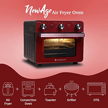 Wonderchef Crimson Edge Air Fryer Oven 23L