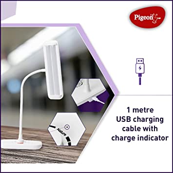 Pigeon TBlaze Rechargeable LED USB Charging | White |