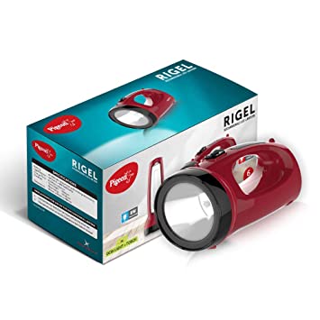 Pigeon Rigel LED Emergency Rechargeable Lamp 900 mAH | Red |