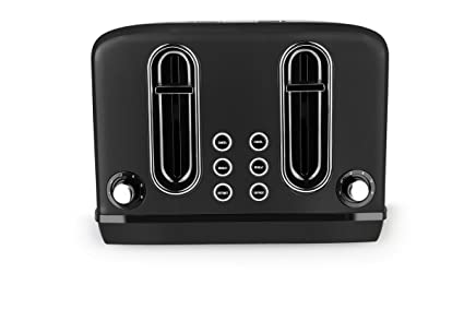 Buy BLACK+DECKER BXTO0401IN 2300-Watt 4 Slice Pop-up Toaster (Grey)