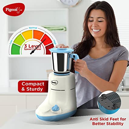 Pigeon Glory Mixer Grinder 550W | White |