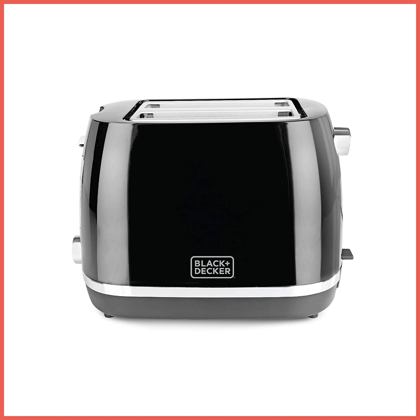 Buy BLACK+DECKER 2 Slice Pop-up Toaster 870-Watt (Black)