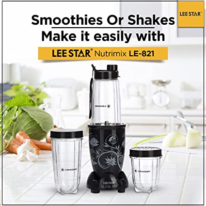 LEE STAR Portable Mixer Blender Grinder Machine 400W