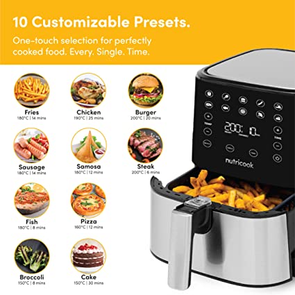 NUtricook Airfrier 1700 Watts | 5.5L