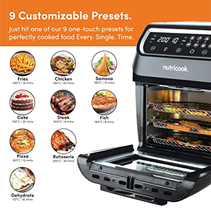 NUTRICOOK Air Fryer Oven 1800 Watts